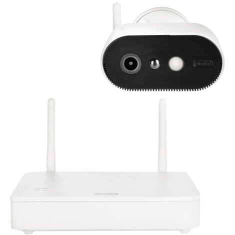 ABUS  PPIC91000 LAN, WLAN IP-Überwachungskamera-Set 4-Kanal  1920 x 1080 Pixel