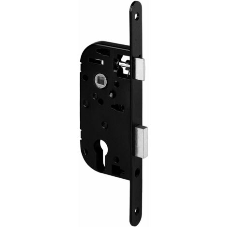 ABUS Serrure à Encastrer Cle L Axe 50mm Noir