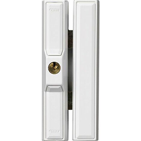 ABUS Serrure de Fenêtre Supplémentaire FTS88 - Serrure avec 2 Pênes en Acier à Crochet, à Verrouillage