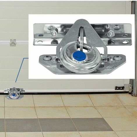 Abus – Serrure de garage basculante et sectionnelle – Acier spécial – Résistance 2,2 tonnes – Montage intérieur pour sécurité accrue