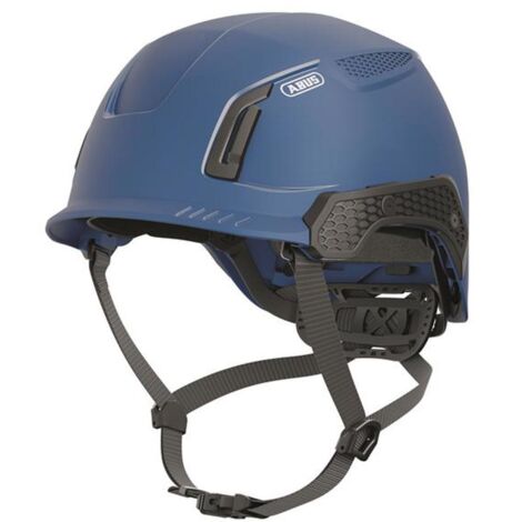 ABUS SPECTOR-E Non-Vented Safety Helmet Blue - Durable ABS