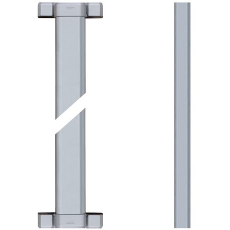ABUS Stangenset für FOS / FSA 3S 118cm/118cm Riegelstangen Silber, 2 Stück