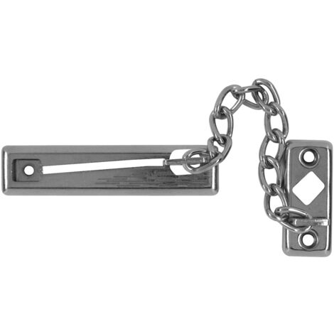 ► ABUS Türkette SK69 - preiswerte, einfache Türkette - Silber <!-- Kommentar -->
