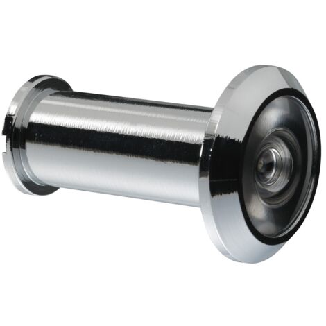 ABUS Türspion 1200 - mit Weitwinkeloptik (160 Grad) - Silber