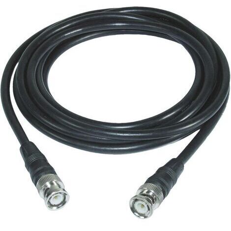 ABUS TVAC40040 Video Verlängerungskabel [1x BNC-Stecker - 1x BNC-Stecker] 10.00 m Schwarz