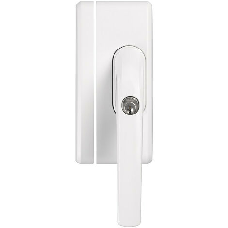 ABUS Fenstergriff-Zusatzsicherung FO400N W weiß gleichschl. AL0125