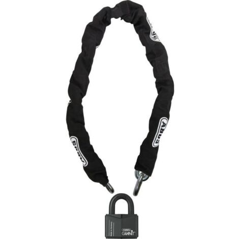 ABUS Vorhängeschloss de Fahrrad 37RK/70 + 14MK - Kette de Fahrrad mit Vorhängeschloss - Level de Sicherheit 20 - Länge de Kette 180