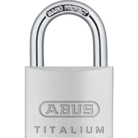 ABUS Vorhangschlösser 64TI/40 und HB63 Triples Titalium (hoher Bügel)