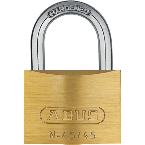 ABUS Vorhangschloss 45/45 Lock-Tag Messing massiv