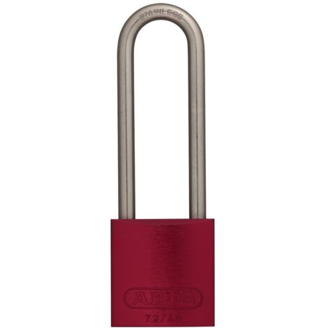 ABUS Vorhangschloss Aluminium 72IB/40HB75 rot vs.