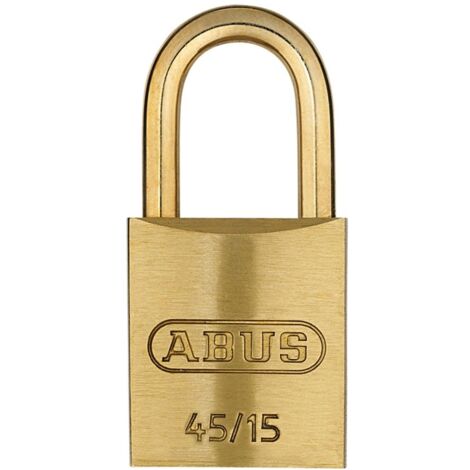 ABUS Vorhangschloss Messing 45MB/15 B/SB