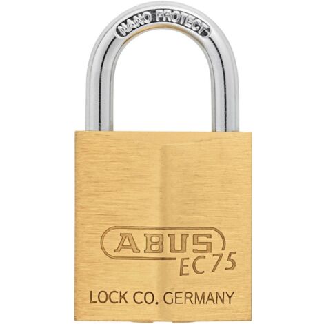 ABUS Vorhangschloss Messing 75/30 B/SB