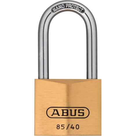 ABUS Vorhangschloss Messing 85/40HB40 vs. Lock-Tag