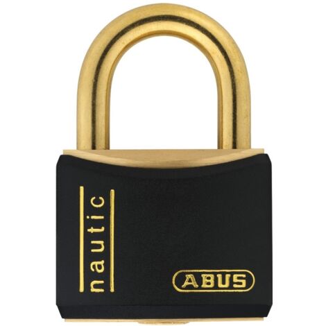 ABUS Vorhangschloss Messing T84MB/40 Twins B/DFNLI