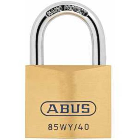 ABUS Zylindervorhangschloss 85WY/40 vs.Schlosskörper-B.40mm MS versch.-schl. - 79653 1