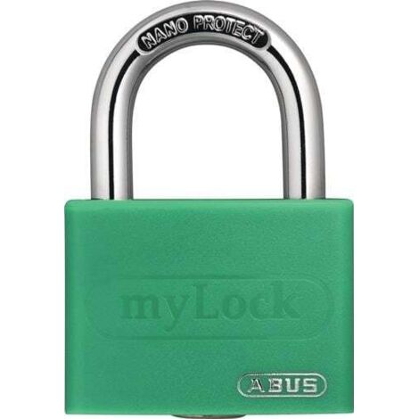 ABUS Zylindervorhangschloss T65AL/40 Ecolution B/DFNLI Schlossk.-B.43mm versch.-schl. - 53812 4