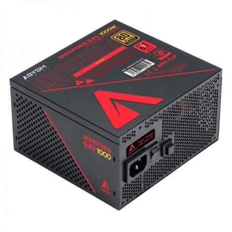 Abysm gaming morpheo gx5 1000w power supply de power supply 80 plus gold full modular 1000w atx - fan 120mm