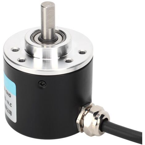 ABZ 3-Phasen DC5-24V Lichtschranke mit massiver Welle für Büroautomation und Maschinenbau, 600 Impulse.