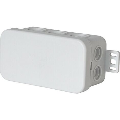Abzweigkasten IP54, grau - Maße 85 x 37 x 40 mm