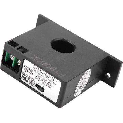 AC 0-50A auf DC 0-10V Stromwandler, Messtransformator SZT15-CH-10V