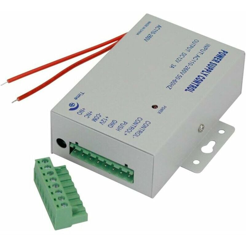 Ac 110-240V to DC12v 3A 36w Power Supply Control Power Supply for Door Access Control System Power Supply