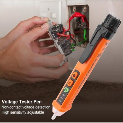 AC 12-1000V sans contact Détecteur de puissance stylo testeur de tension LED Indicateur du flash