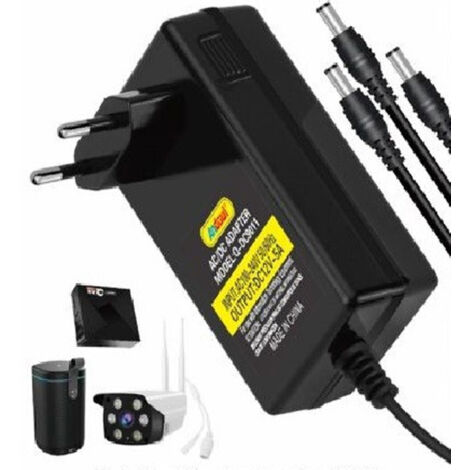 Ac/dc 3in1 Ac/dc 12v 5a Universal Alimenter Qy-9011 3 Spine