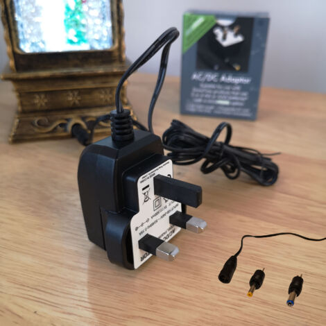 AC/DC Power Mains Adaptor for use with Snowtime Christmas Products