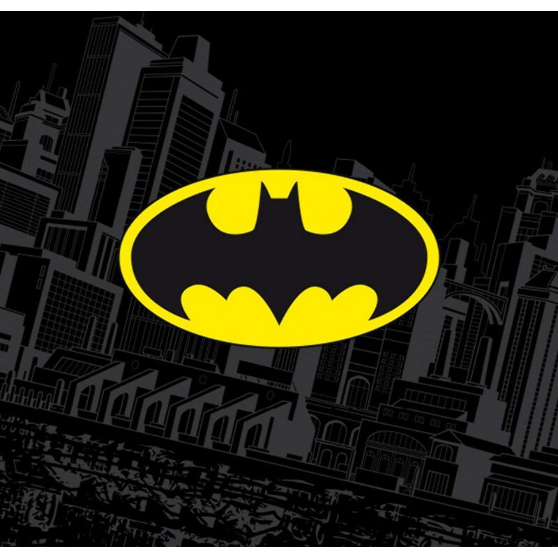 Marvel - Serviette magique 30x30 cm Batman noir Magic