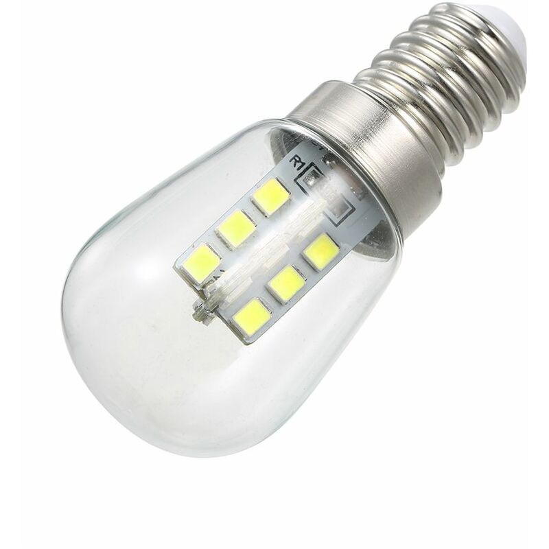 

AC110V / 220V LED Mini refrigerador luz lampara de nevera E14 Base de bombilla portalamparas SMD2835