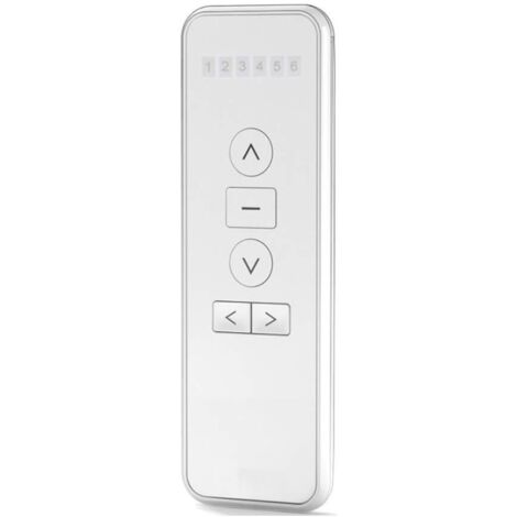 AC123-06 6-Channel RF433.92 Radio Remote Control Transmitter for Electric Blinds