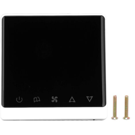 AC220V Digital LCD Thermostat Fan Coil Air Conditioner Temperature Controller 5℃‑35℃