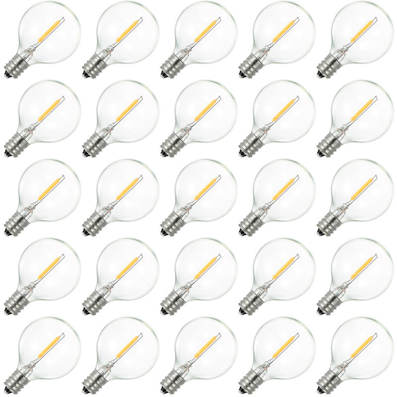 Tancyco - AC230V Globe led G40 Lampadina 25 Pack