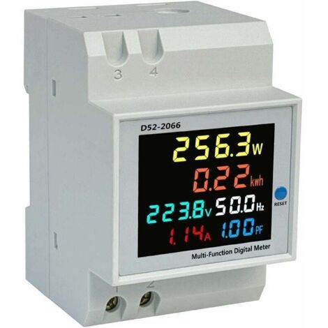 AC40-300V 100A Digital Energy Meter Single-Phase Electricity Meter
