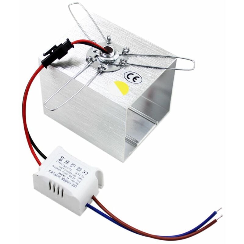 

AC85-265V 3W LED Lampara de pared cuadrada Tetragonum Hall Light 250LM