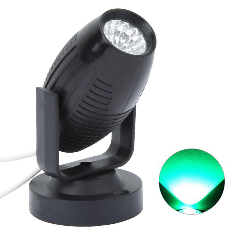 AC85-265V LED Stage Light Mini Spot Light Line Beam Light Sector KTV Flash Scan Light 7 Colors Optional,model:Black Green light