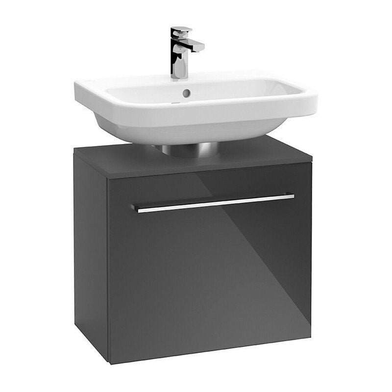 

Villeroy&boch - Acabado, Encimeras de lavabo, 1000 x 500 mm, Rectangular, para grifería de 3 orificios, orificio central perforado, con rebosadero,