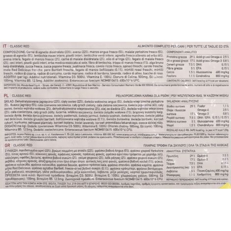 Acana Classic Red 11,4 Kg