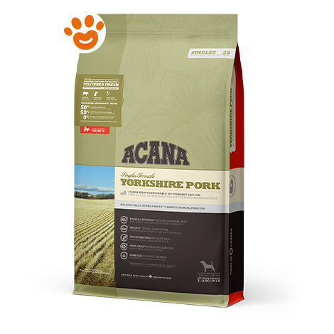 Acana Dog All Breed Singles Yorkshire Pork  - Acana Dog All Breed Singles Yorkshire Pork - Sacco Da 2 Kg