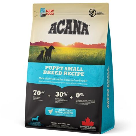 Acana Dog Puppy Small Breed Recipe per Cuccioli da 2 kg