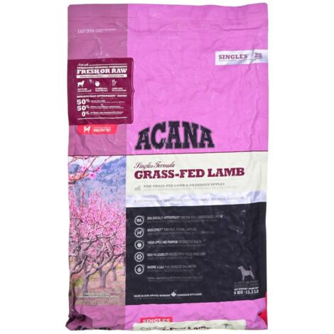 Acana singles cordero alimentado con pastura - 6kg