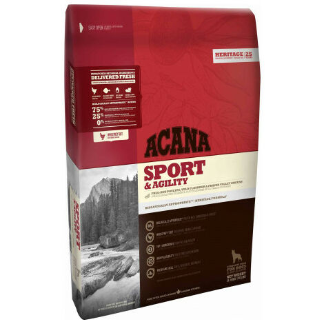 Acana Sport & Agility Food fÙr aktive Hunde - 17 kg