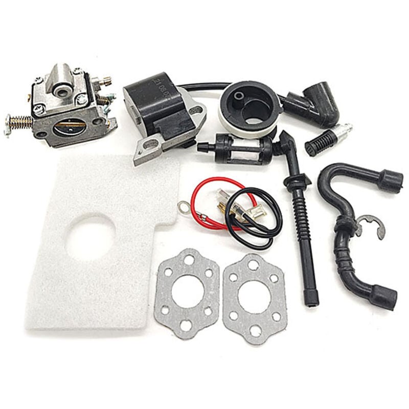 Csparkv - A)Carburateur pour stihl MS170 MS180 017 018, Carburateur pour stihl MS170 MS180 017 018 Pièces de tronçonneuse tondeuse à gazon Carburateur