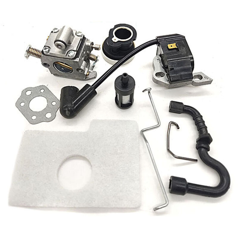 Csparkv - B)Carburateur pour stihl MS170 MS180 017 018, Carburateur pour stihl MS170 MS180 017 018 Pièces de tronçonneuse tondeuse à gazon Carburateur