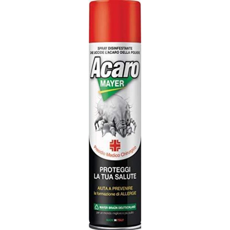 Mayer Insetticida Acaricida Disinfestante Spray Acaro Ml.400 In Bom...