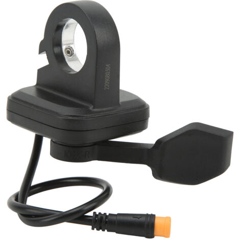 Accélérateur à pouce universel de remplacement étanche, connecteur de remplacement, gâchette d'accélérateur à pouce pour vélo/scooter électrique (droitier)