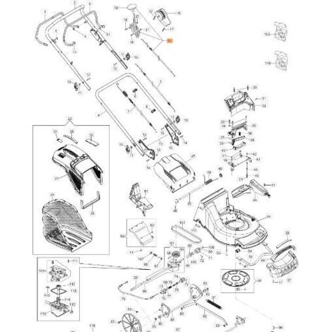 ACCÉLÉRATEUR COMPLET ORIGINAL EMAK 66060586R