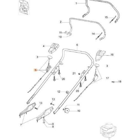 ACCÉLÉRATEUR COMPLET ORIGINAL EMAK 8203545R