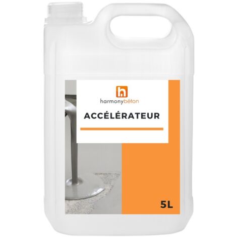 Accélérateur de prise sans chlore - 5 L - Harmony Béton