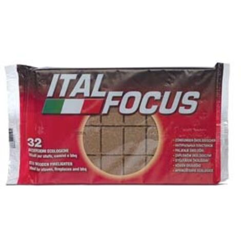 ACCENDIFUOCO ECOLOGICO 32 CUBI - 32 pezzi